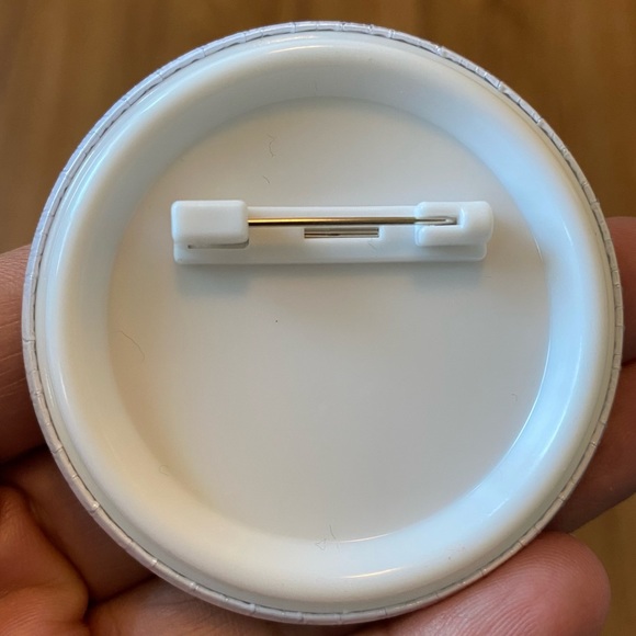 SJB Custom 4 Piece Bundle Round Button Pins Size 2.25” - Picture 6 of 6